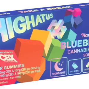Highatus Gummies Blueberry